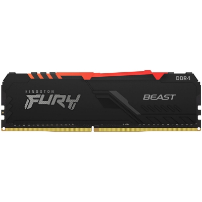 Memoria Ram Kingston Ddr4 8Gb 3200Mhz Cl16 Fury Beast Rgb