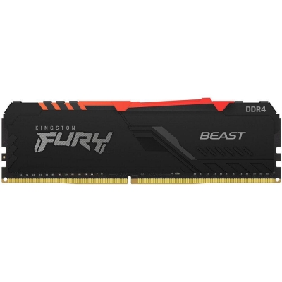 Memoria Ram Kingston Ddr4 8Gb 3600Mhz Fury Beast Rgb