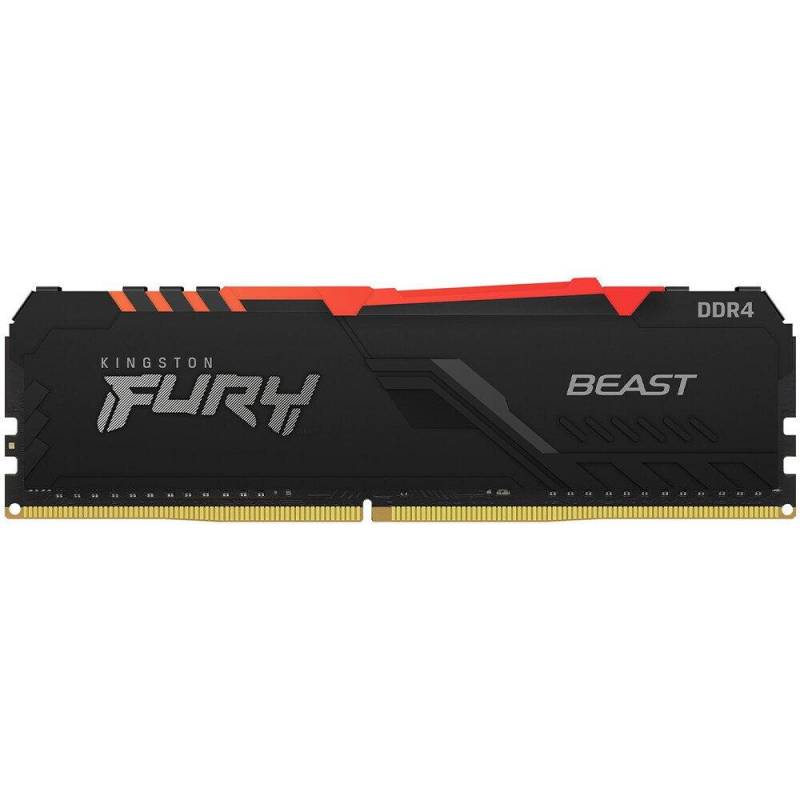 Memoria Ram Kingston Ddr4 8Gb 3600Mhz Fury Beast Rgb