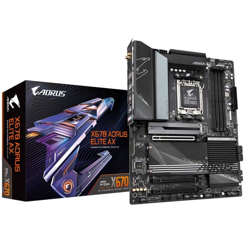 Mother Gigabyte (Am5) X670 Aorus Elite Ax