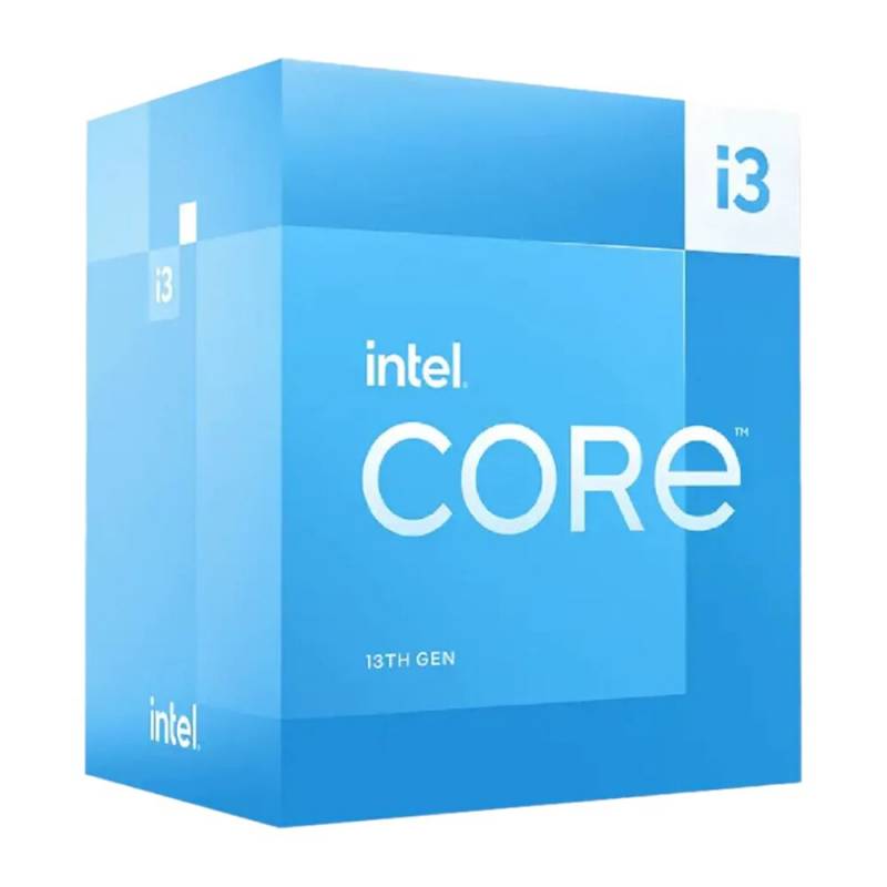 Procesador Intel Core I3 13100 4,50Ghz Turbo Max Gen 13 (Lga 1700)