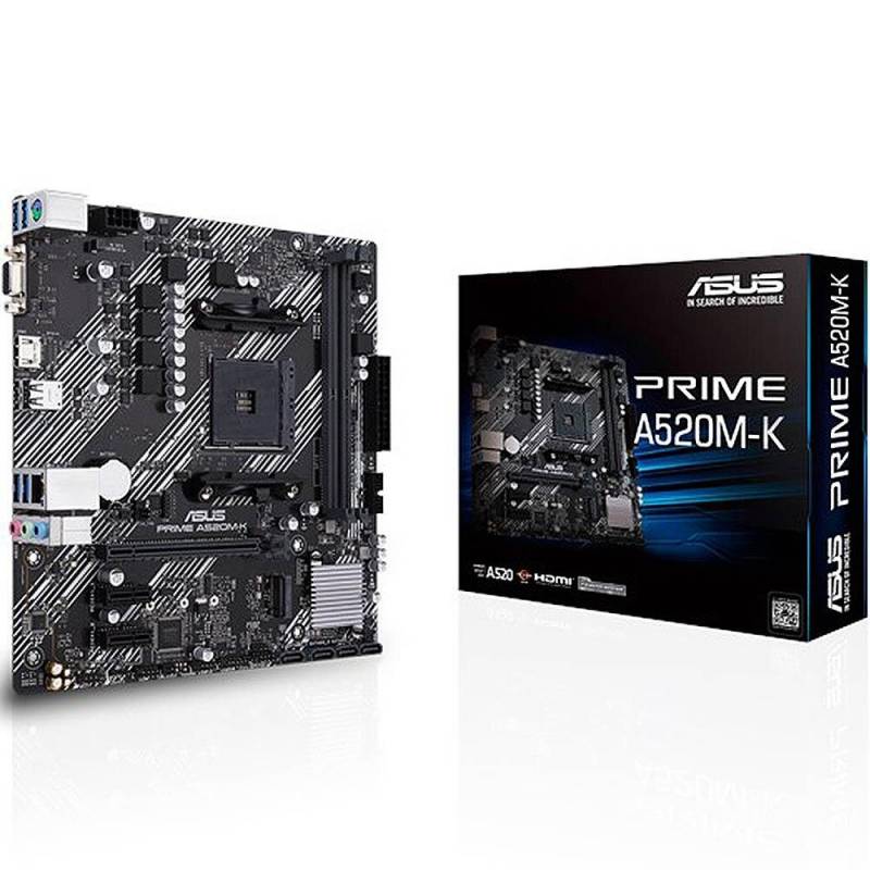 Mother Am4 Asus Prime A520M-K (3Ra A 5Ta Gen)