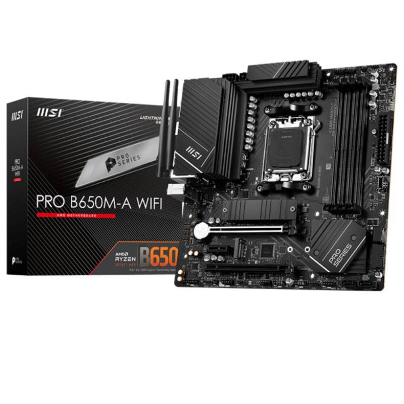 Mother Am5 Msi Pro B650M-A Wifi Ddr5 Am5