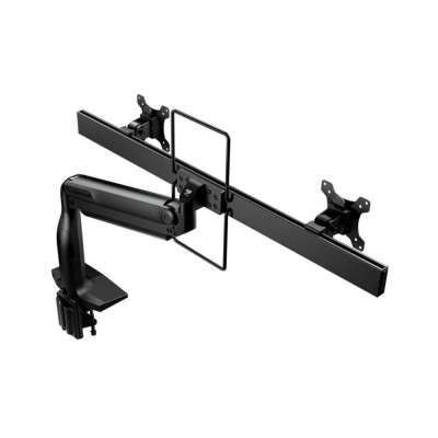 Soporte Cougar Monitor Dual Duo35 - Resorte Gas - Alta Resistencia