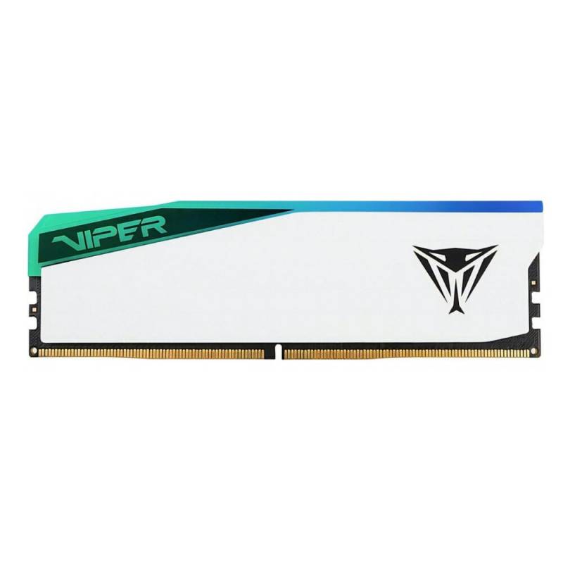 Memoria Patriot Ddr5 Viper Elite 5 16Gb 6000 Mhz Rgb Cl42 White Single Pe000942