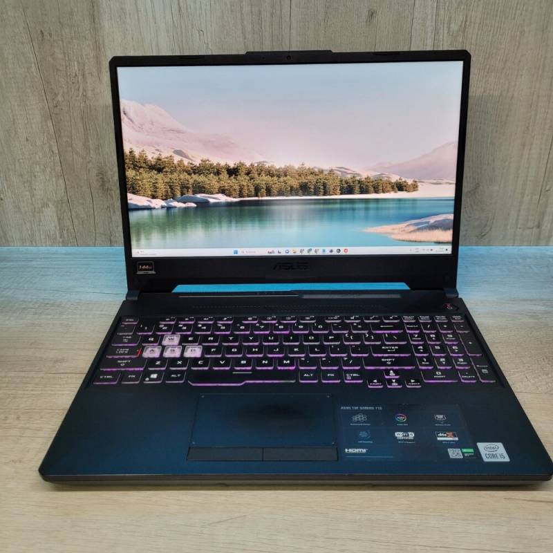 Outlet Notebook Asus Tuf Gaming 15.6 Fhd - I5 10300H - Gtx 1650 Ti - 16Gb Ram -  Ssd 480Gb - 144Hz