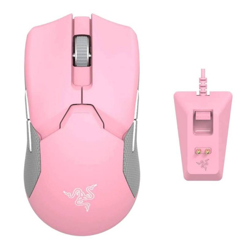 Mouse Gamer Razer Viper Ultimate Wireless Charging Dock Quartz