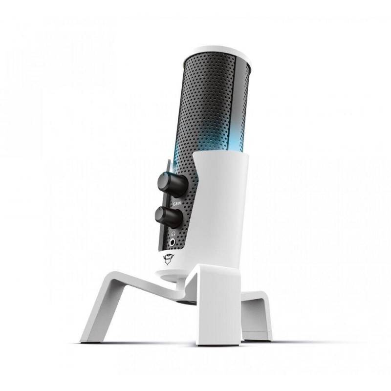 Microfono Trust Fyru 4In1 Streaming Mic Gxt258W White