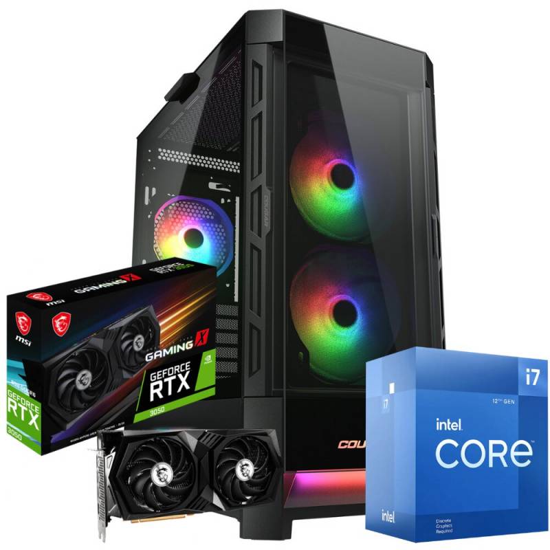 Pc Gamer Intel I7 12700F  -  16Gb Ram  -  Ssd 500Gb  -  Rtx 3050  -  600W 80 Plus