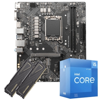 Combo De Actualización Intel I5 12400F - Mother H610M-G - 16Gb Ram