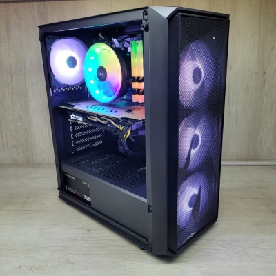 Outlet Pc Gamer Intel I5 10400F  -  16Gb Ram  -  480Gb Ssd  -  Gtx 1070 Ti  -  700W 80P White