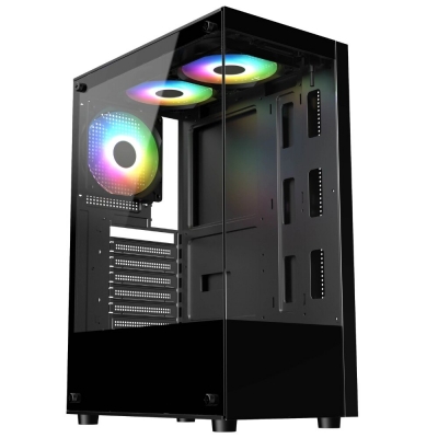 Gabinete Syx Gamer M-T78 Black Atx - Sin Coolers