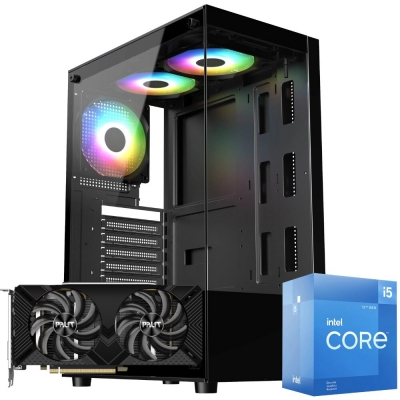 Pc Gamer Intel I5 12400F - Rtx 2060 - 16Gb Ram - Ssd 480 Gb - 500W 80 Plus Bronze